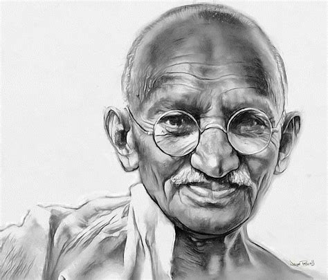 Here presented 49+ mahatma gandhi drawing images for free to download, print or share. Mahatma Gandhi Drawing by Wayne Pascall