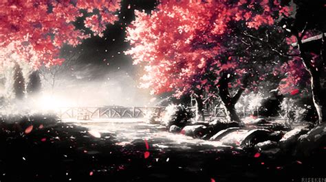 Anime landscape wallpaper hd | pixelstalk.net. Sakura trees | Anime Amino