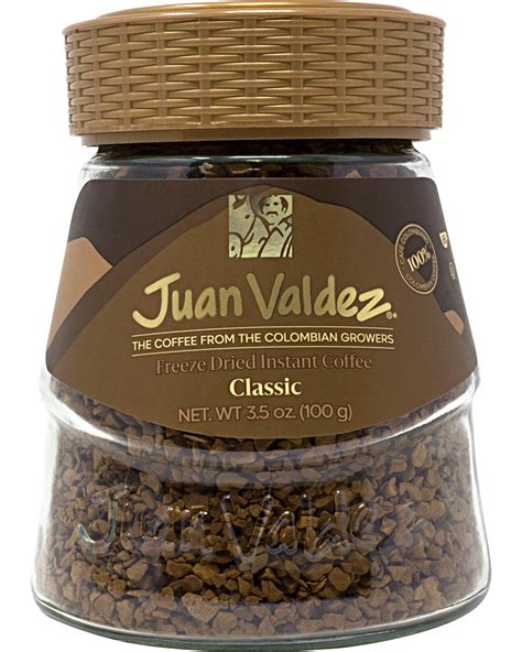 Juan Valdez Instant Coffee Freeze Dried 3 5 Oz A Little Taste