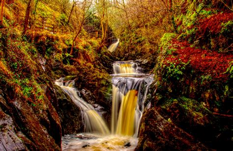 Autumn Waterfall Hd Nature 4k Wallpapers Images Backgrounds Photos And Pictures
