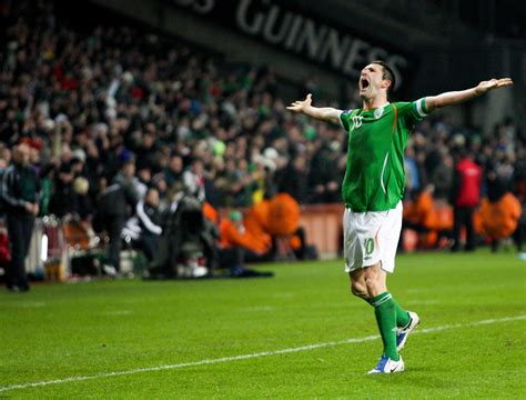 Ireland 1 Ireland Captain Robbie Keane Celebrates Scoring Flickr