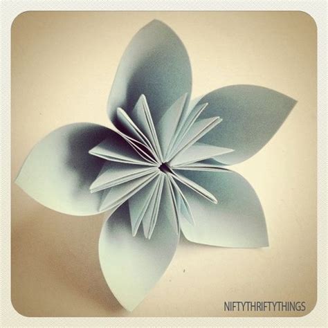 Easy Gorgeous Paper Flower Tutorial Origami Flower By Vanessa At