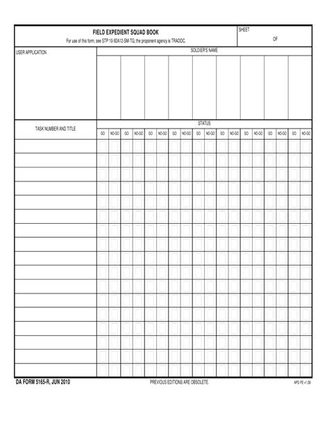 Da Form 5165 R Fill Out And Sign Online Dochub