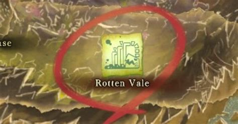 MHW: ICEBORNE | Rotten Vale Map - Materials & Resources ...