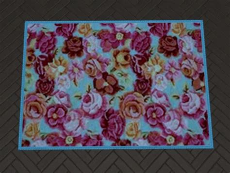 10 Floral Rugs At Amberlyn Designs Sims 4 Updates