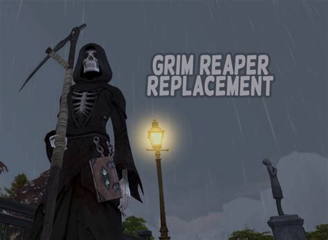 Grim Reaper Replacement By Alector Ts4mod Ts4modreplacement