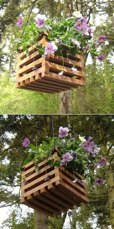 Upcycled Pallet Planter Ideas Wood Pallet Ideas