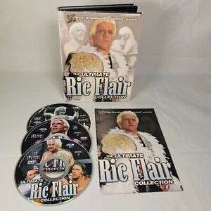 The Ultimate Ric Flair Collection 3 Disc Wrestling DVD Set WWE WWF WCW