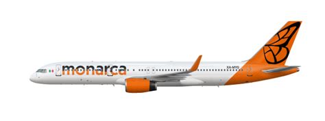 Monarca 757 200 New Livery Viperion101s Liveries Gallery Airline