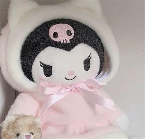 Kuromi Plushie In 2022 Hello Kitty Pictures Melody Hello Kitty