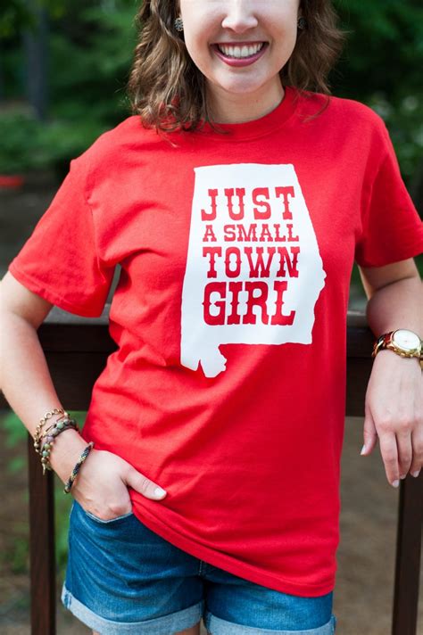 just a small town girl t shirt southern saying shirt just a etsy