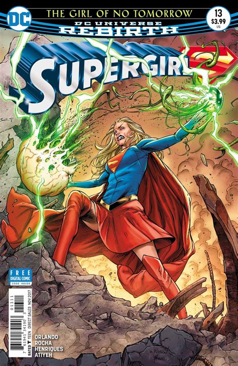 Weird Science Dc Comics Preview Supergirl 13