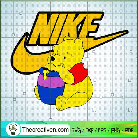 Nike Winnie The Pooh SVG, Nike Brand SVG, Disney Winnie The Pooh SVG