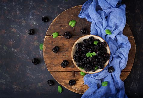 Download Still Life Berry Fruit Food Blackberry 4k Ultra Hd Wallpaper