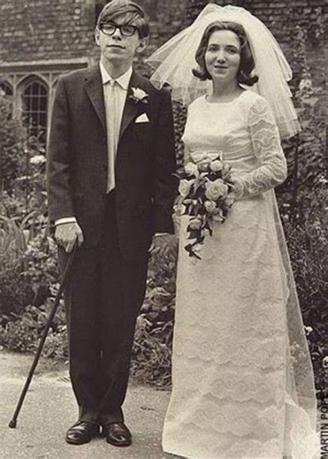 Stephen Hawking Wife Jane Wilde Look Lovely On Their Wedding Day In