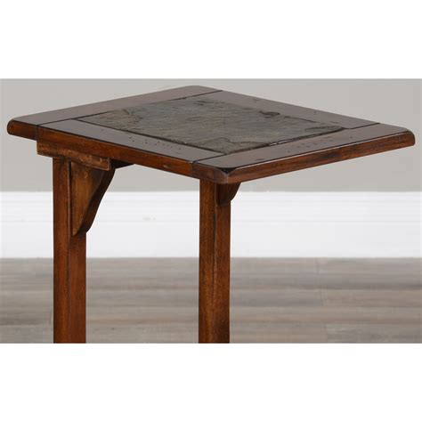 So keep enjoying and keep knitting. Sunny Designs Santa Fe 2 Sofa Mate Table with Slate Tile ...