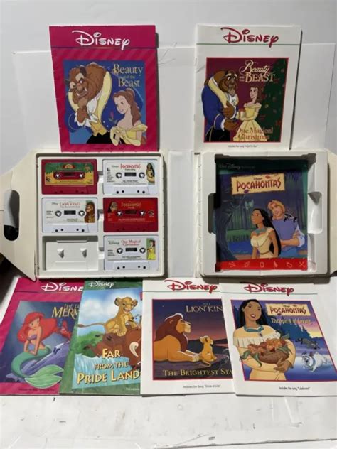 Vintage Mixed Lot Walt Disney Take A Tape Read Along Cassette Books And Case 13999 Picclick