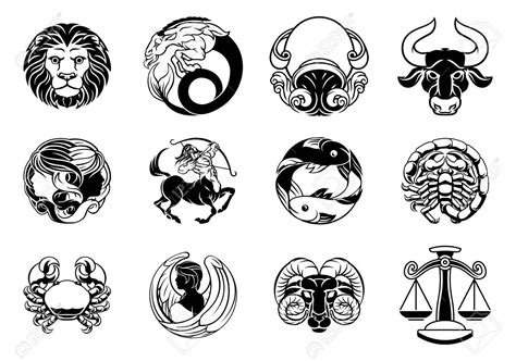 Zodiac Horoscope Star Signs Icon Set Ad Star Horoscope Zodiac
