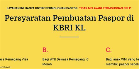 Sebab cara buat paspor di kbri kuala lumpur kini tak perlu lagi antri lama. Persyaratan Pembuatan Paspor di KBRI Kuala Lumpur - WARGA ...