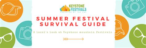 Keystone Summer Festival Survival Guide Get The Locals Inside Tips