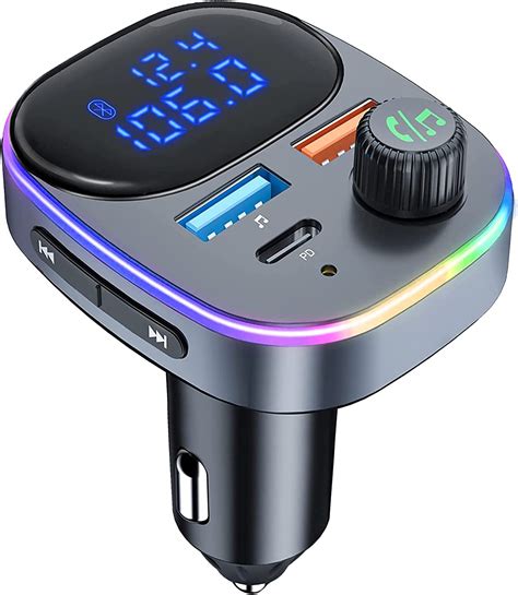 Bluetooth Fm Transmitter Auto V50 Bluetooth Auto Radio Audio Adapter