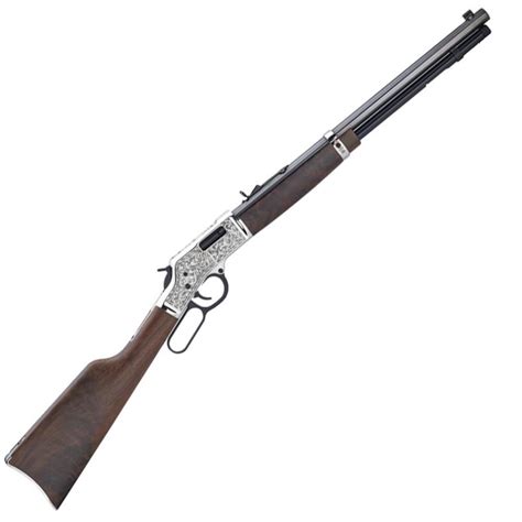Bullseye North Henry Big Boy Silver Deluxe Lever Action Rifle 44 Mag