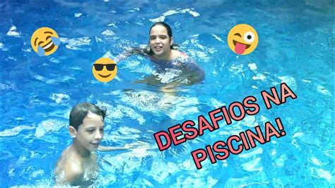 Desafios Na Piscina Primo Vs Prima Youtube