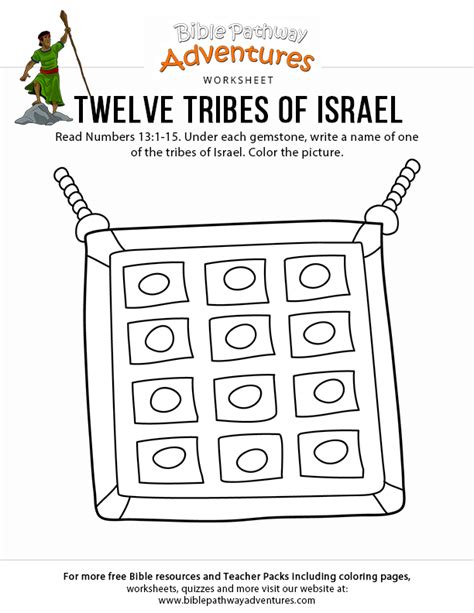 For instance the tel aviv metropolian area is it's one thing to imply hebrews were there, it is another thing entirely to call it israel and color borders. Twelve Tribes of Israel - Bible Pathway Adventures