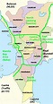 Map Of Metro Manila Philippines - Cities And Towns Map