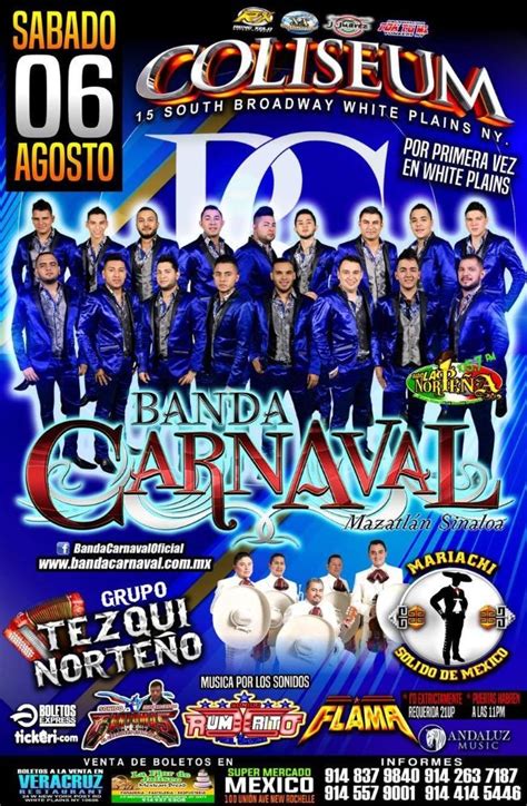 Banda Carnaval Tickeri Concert Tickets Latin Tickets Latino