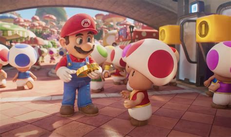 First Clip From The Super Mario Bros Movie Sees Mario Making His Way