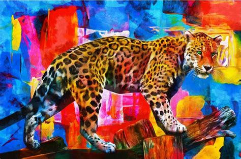 Abstract Animal Paintings