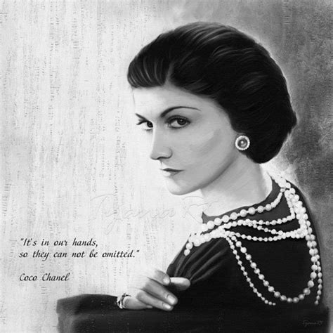 Coco Chanel Print Inspirational Quote Print Black And White Etsy