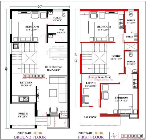 The Floor Plan For An East Facing Duplex House Plan