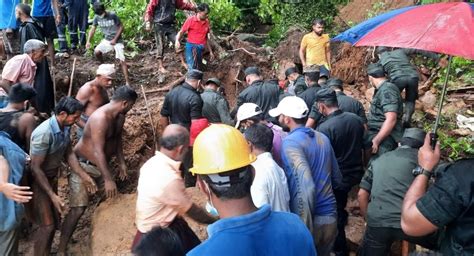 Pictures Army Recovers Body Of Landslide Victim During Rescue Operation