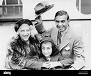 Eddie Cantor with his wife and his daughter Janet, 1938 Stock Photo - Alamy