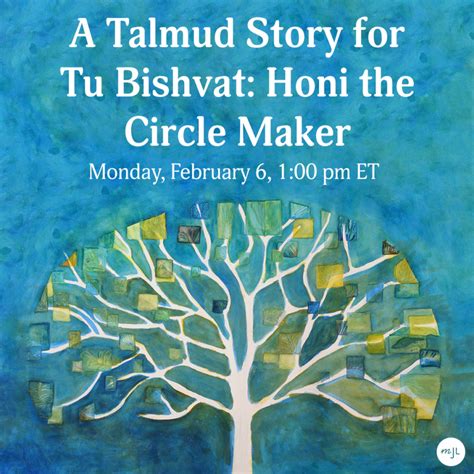 A Talmud Story For Tu Bishvat Honi The Circle Maker My Jewish Learning