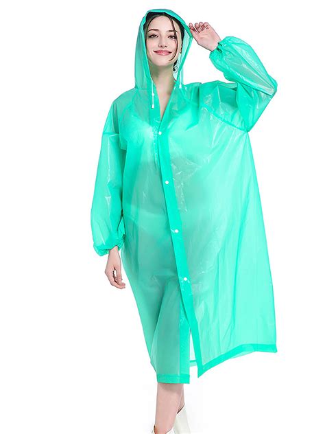 Selfieee Selfieee Adult Eva Reusable Raincoats With Button
