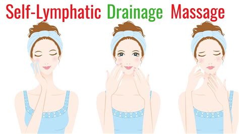 Self Lymphatic Drainage Massage Full Body Lymphatic Drainage Massage Lymphatic Lymphatic
