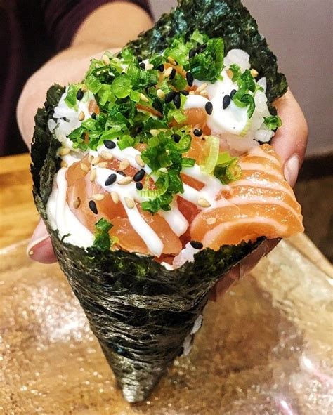 Sushi That Looks Like An Ice Cream Cone Were Down Meet The Ipanema