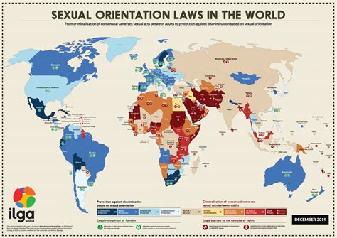Map Of The Week Global Sexual Orientation Laws Ubique
