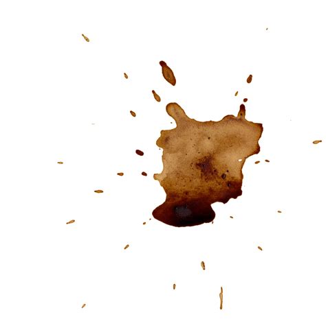 10 Coffee Stains Splatter Png Transparent