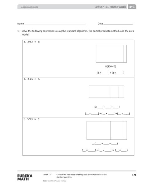 Eureka Grade 4 Module 3 Lesson 11 Succeed Patsy Black Library Formative