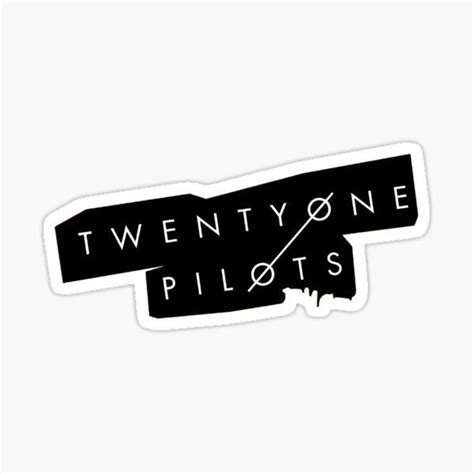 Twenty One Pilots Stickers Band Stickers Twenty One Pilots Names