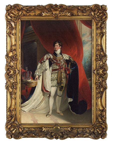Sir Thomas Lawrence Portrait Of George Prince Regent Later King
