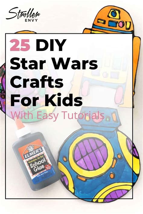 25 Diy Star Wars Crafts For Kids With Easy Tutorials