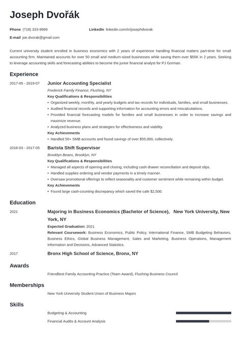 32 Student Resume Sample For Part Time Job For Your Needs