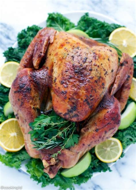 Easy Dry Brined Herb Butter Roasted Turkey Cooking Lsl