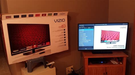 In comparison to a 55 inch 16x9 tv a 40 inch 16x9 is. •VIZIO E-Series - 40" Class - LED - 1080p - Smart - HDTV ...