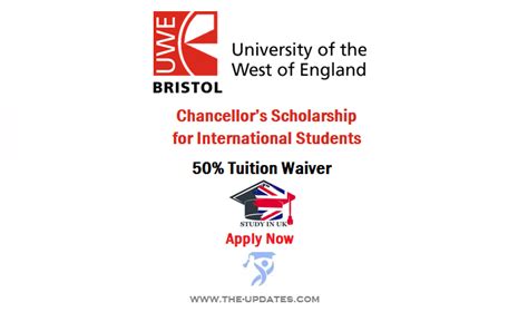 Chancellors Scholarship For International Students At Uwe Bristol